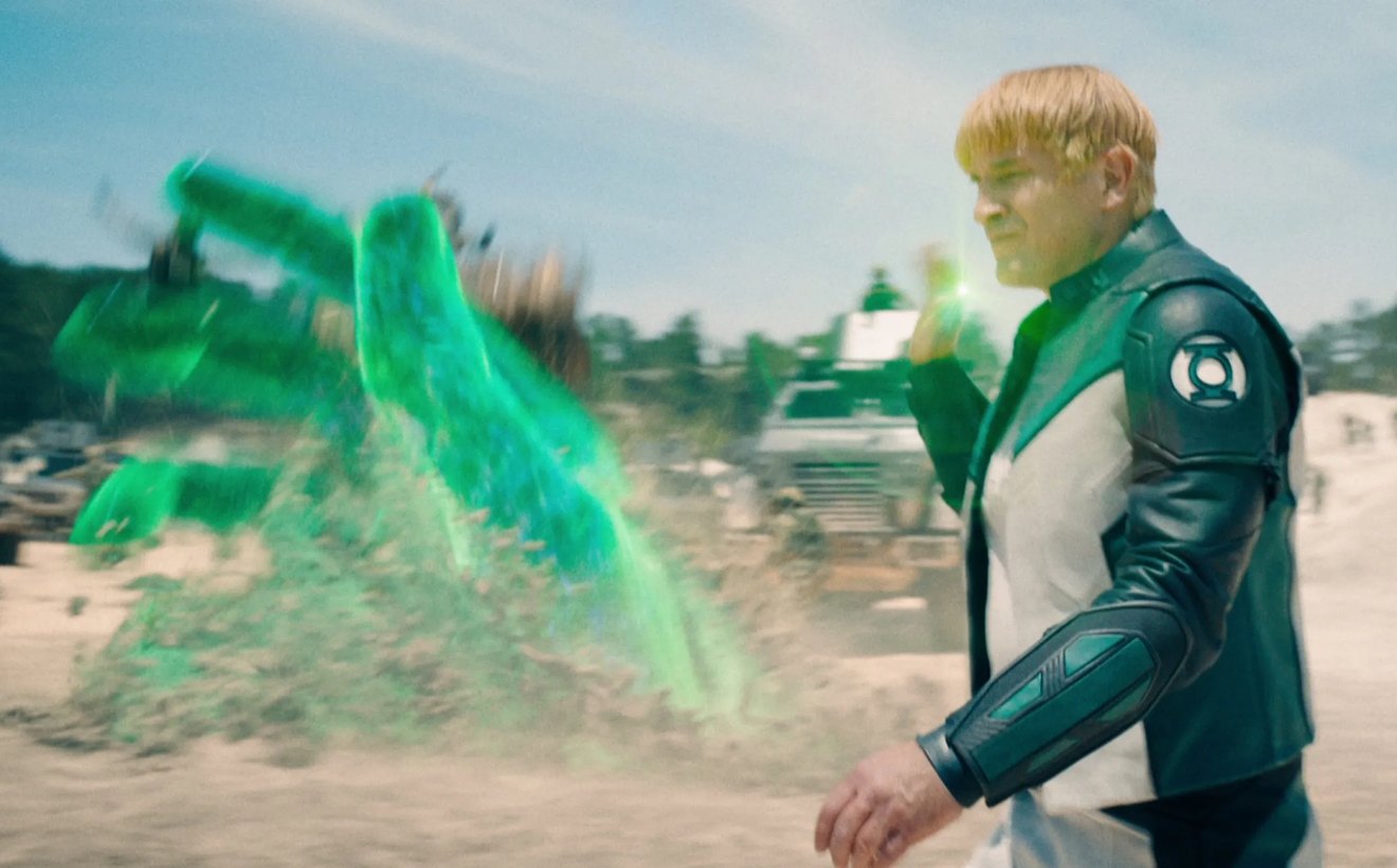 Visual context around The Green Lantern Comeback.